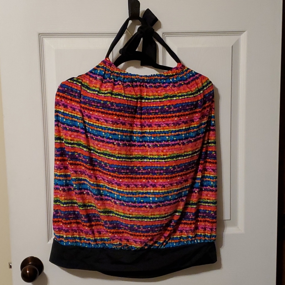 Multi-color Swimsuit Tankini